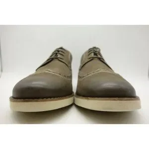 Bostonian | Shoes | Bostonian Taupe Leather Lace Up Wingtip 